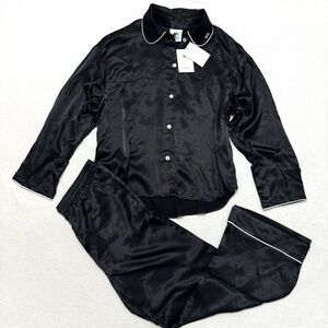 SLEEPER sz L / XL Pajama Set Black NEW Custom Logo